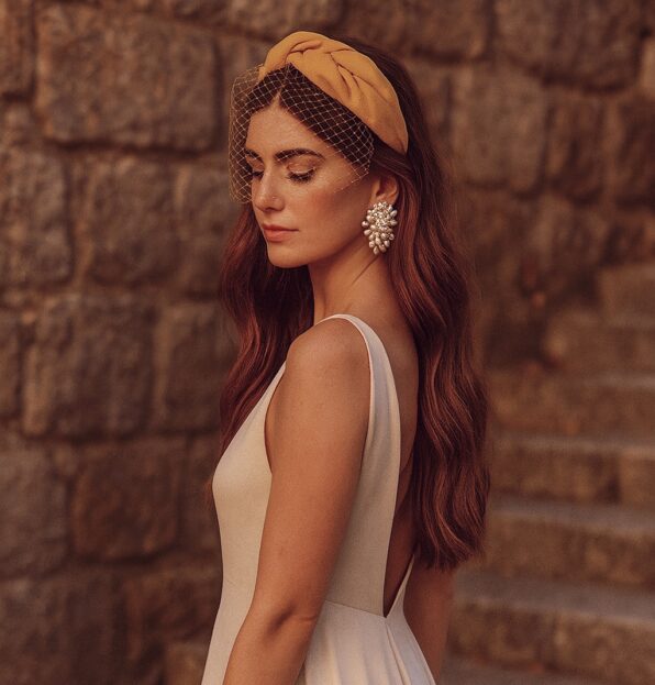 Turbante mostaza red