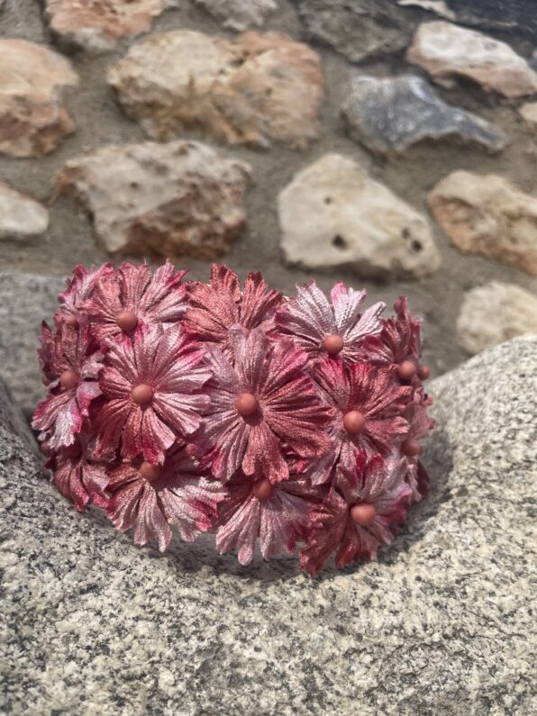 Diadema Margarita dos rosas - Imagen 4