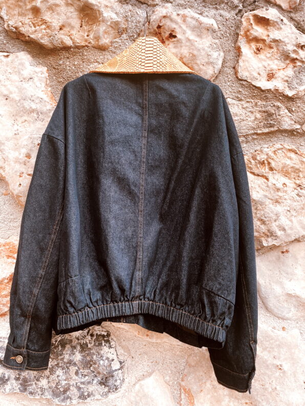 Chaqueta cuello Lottik mostaza - Imagen 2