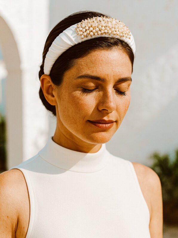 Diadema perlas