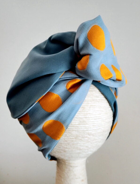 Turbante reversible modular lunares  Macarella - Imagen 3