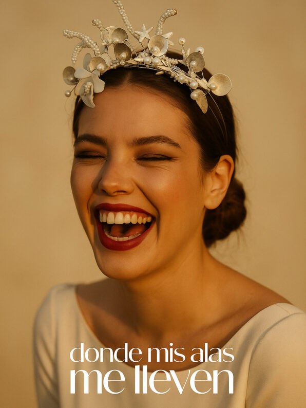 🌊 Diadema Marina con Perlas y Conchas