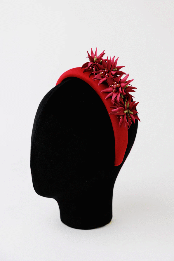 Diadema Crimson Bloom - Imagen 2